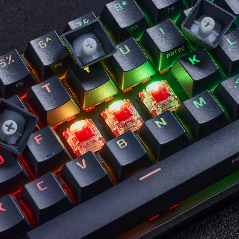 HyperX Alloy Origins 65 – Mechanische Gaming-Tastatur – HX Aqua (US-Layout)