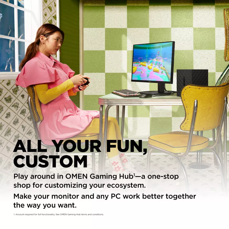 OMEN by HP 31,5 Zoll QHD 165Hz Gaming-Monitor - OMEN 32q