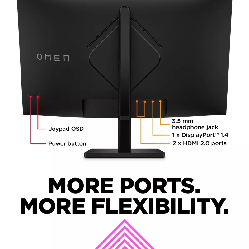 OMEN by HP 31,5 Zoll QHD 165Hz Curved Gaming-Monitor - OMEN 32c (generalüberholt)