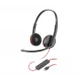 Headset POLY Blackwire C3220 Stereo USB-C mit Tragetasche