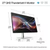 HP Series 7 Pro 27 Zoll QHD Thunderbolt 4 Monitor – 727pu