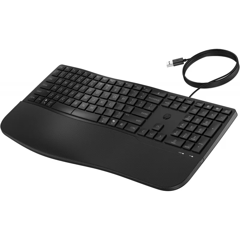 Kabelgebundene Full-Size-Tastatur HP 485 Comfort mit USB-Anschluss und 23 programmierbaren Tasten