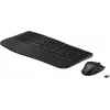 HP 685 Comfort Dual-Mode Tastatur-Maus-Set Kabellos Bluetooth Full-Size Gebogen