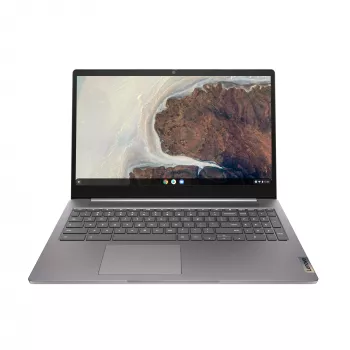 Lenovo IdeaPad 3 Chrome 15IJL6 Intel® Celeron® N N4500 Chromebook 39,6 cm (15,6 Zoll) Full HD 8 GB LPDDR4x-SDRAM 128 GB eMMC Wi-Fi 6 (802.11ax) ChromeOS German Grau