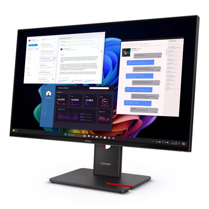 Monitor Lenovo ThinkVision T27UD-40 27 Zoll 4K Ultra HD LCD 3840 x 2160