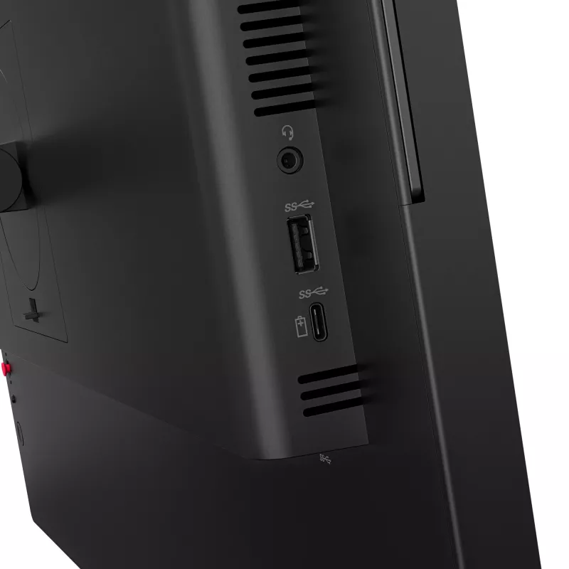 Lenovo ThinkVision T24-4v Monitor, 60,5 cm (23,8 inch), 1920 x 1080 Pixel, Full HD, LED, 6 ms, Schwarz