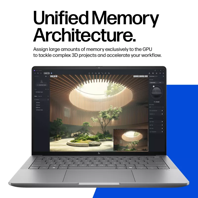 Mobile Workstation HP ZBook Ultra G1a 14 Zoll AMD Ryzen AI Max 390 32 GB RAM 1 TB SSD Windows 11 Pro
