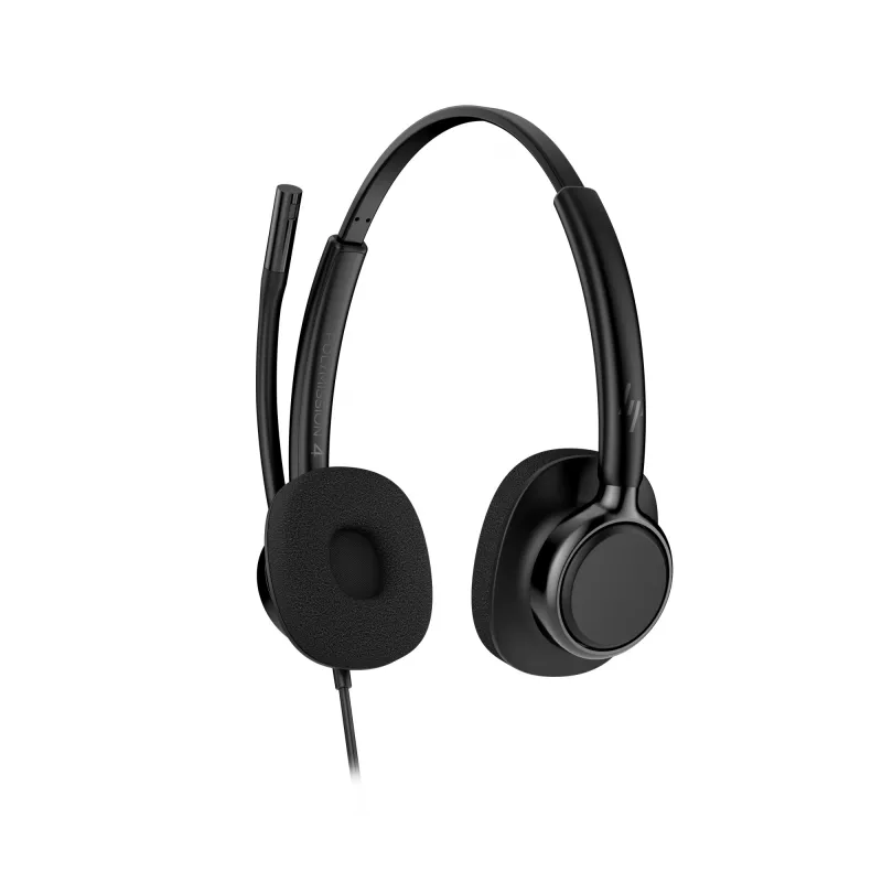 Kabelgebundenes Stereo-Headset HP POLY Mission 425 Classic, USB-Anschluss, 126 g