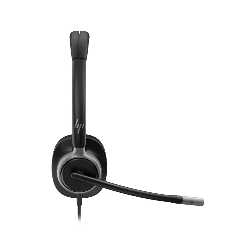 HP Poly Mission 615 Monaural USB Wired Headset, 117,5 g, Schwarz