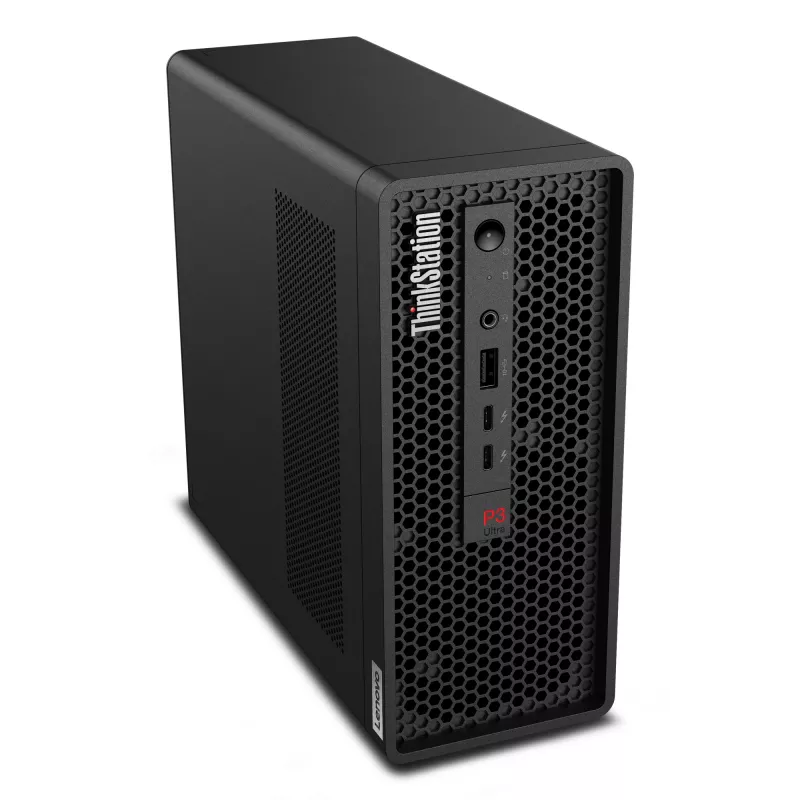 Lenovo ThinkStation P3 Ultra SFF Intel® Core™ i7 i7-14700 32 GB DDR5-SDRAM 512 GB SSD Windows 11 Pro USFF Workstation Schwarz