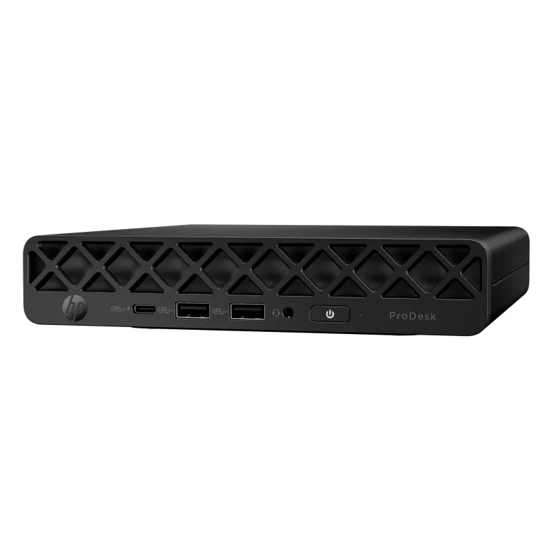 Mini PC HP ProDesk 4 G1i AI — Intel Core Ultra 5 235T, 16 GB DDR5, 512 GB SSD, Windows 11 Pro, Schwarz