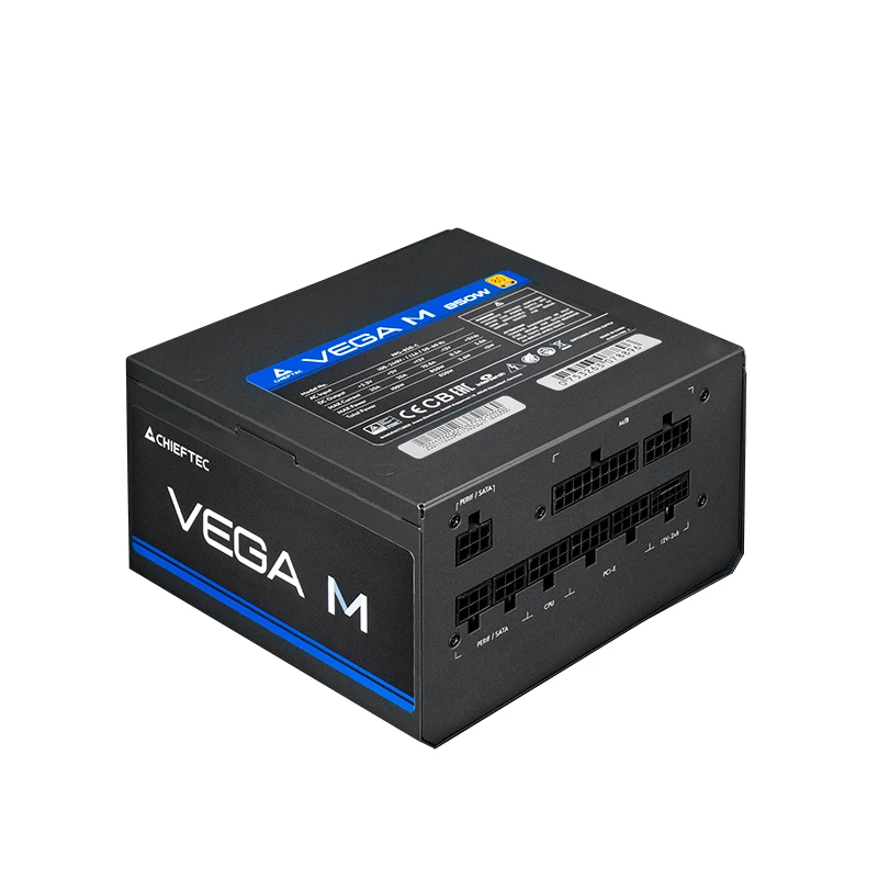 Chieftec Vega PPG-750-C Netzteil 750 W 20+4 Pin ATX ATX Schwarz
