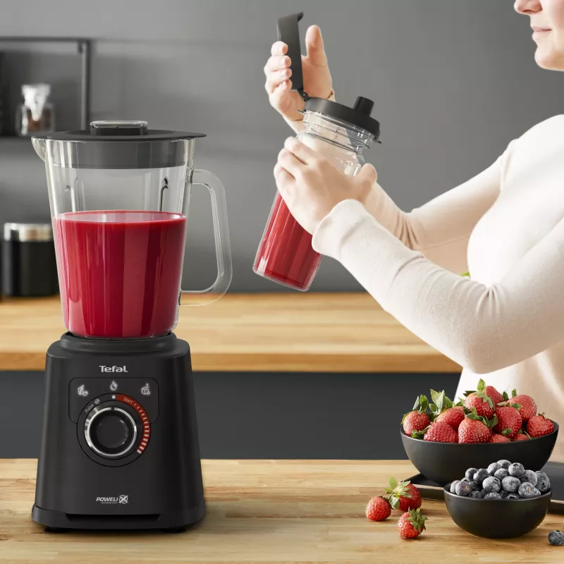 Tefal Perfectmix+ BL87G8 1.5 L Standmixer 1200 W Schwarz