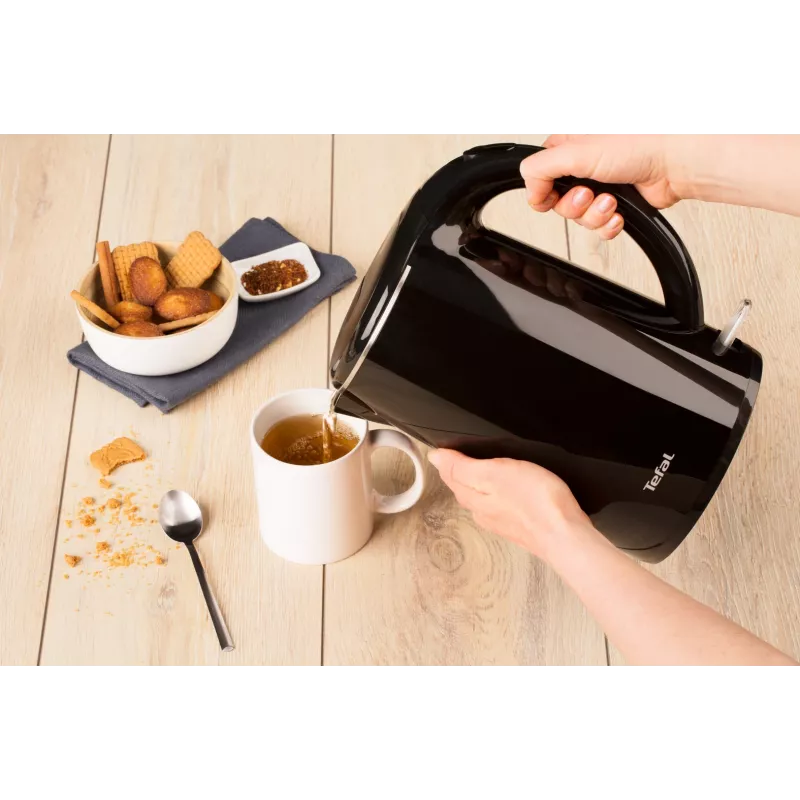 Tefal Safe'Tea KO2608 Wasserkocher 1,7 L 1800 W Schwarz