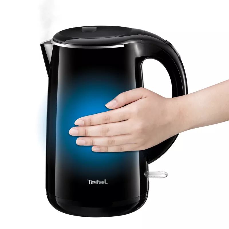 Tefal Safe'Tea KO2608 Wasserkocher 1,7 L 1800 W Schwarz