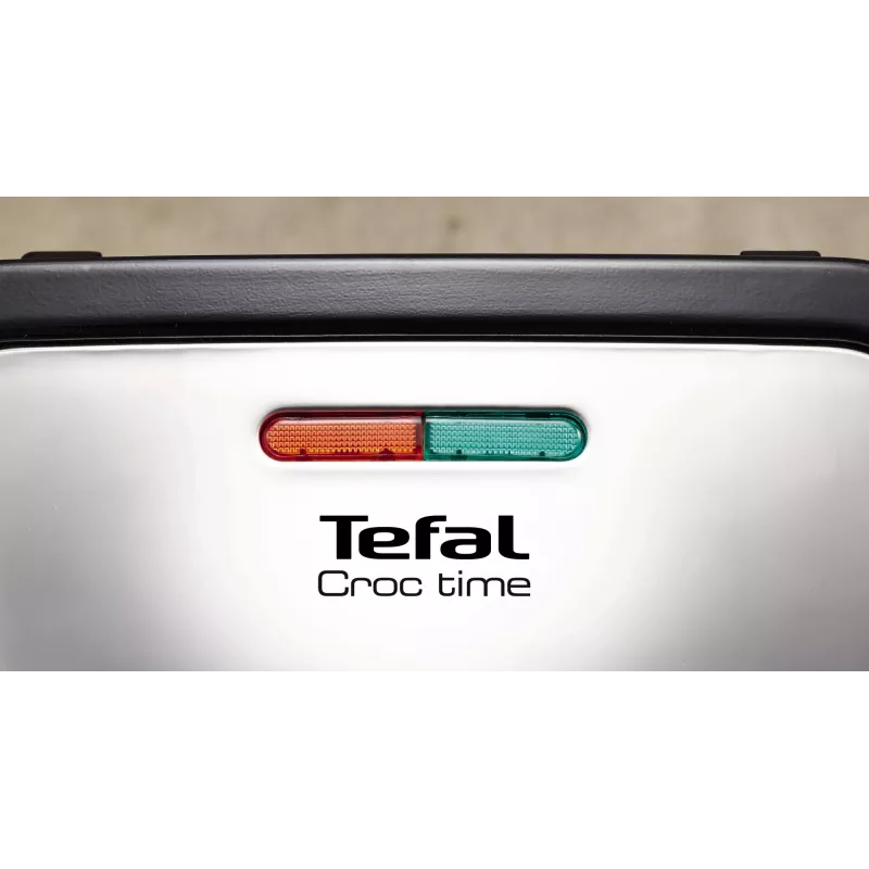 Kontaktgrill Tefal SM193D – elektrischer Tischgrill, schwarz und Edelstahl, 1,9 kg