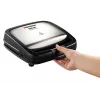 Kontaktgrill Tefal SM193D – elektrischer Tischgrill, schwarz und Edelstahl, 1,9 kg