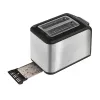 Tefal Express TT410D Toaster 7 2 Scheiben 850 W Schwarz, Edelstahl