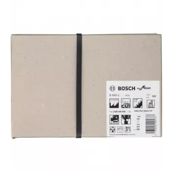 Bosch 2608650698 Säbelsägeblatt Kohlenstoffstahl (HCS) 100 Stück
