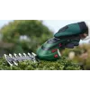 Bosch Isio Akku-Grasschere 8 cm 3,6 V Schwarz, Grün