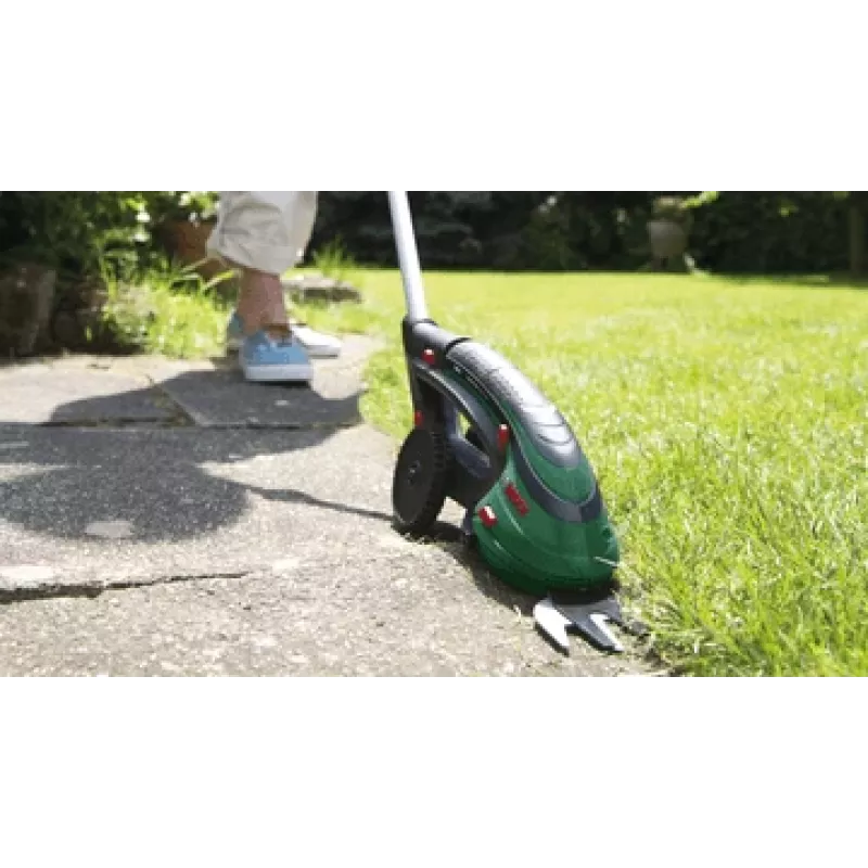 Bosch Isio Akku-Grasschere 8 cm 3,6 V Schwarz, Grün