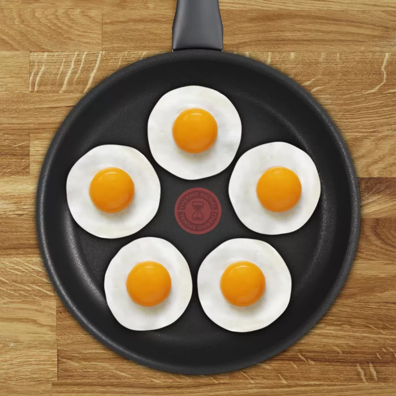 Tefal Change Schwarz C4760625 Bratpfanne Allzweckpfanne Rund