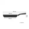 Tefal Change Schwarz C4760225 Bratpfanne Allzweckpfanne Rund
