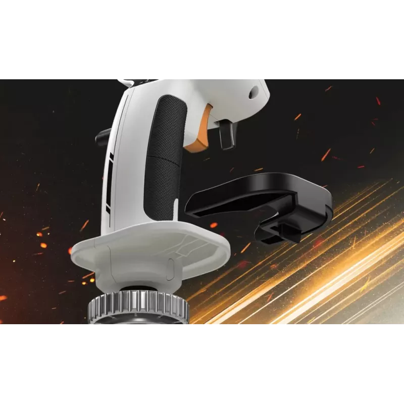 Flightstick Thrustmaster Sol-R 2 HOSAS Space Sim Duo — Kabelgebunden USB Type-C, Analog/Digital, Schwarz/Weiß