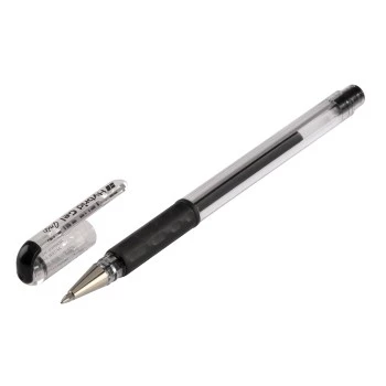 Hybrid-Gel-Grip-Tintenroller-Set, schwarze Tinte, 0,3 mm Spitze, 12er-Pack
