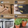 DYMO Authentic D1 Durable Labels | Schwarzer Druck auf rotem Band | 12 mm x 3 m | Beschriftungsband für LabelManager Etikettendrucker