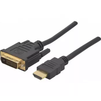 Hypertec 127871-HY Videokabel-Adapter 1 m HDMI Typ A (Standard) DVI-D Schwarz