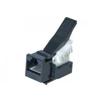 Keystone-Modul Hypertec 272870-HY Flach Schwarz RJ-45