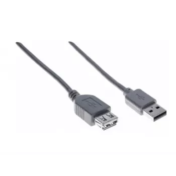 Hypertec 532411-HY USB 2.0 Verlängerungskabel, 0,6 m, Grau