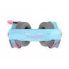 Oniverse Gaming Headset Nebula - Diva Pink (Multiplattform), Kabelgebunden, Gaming, 20 - 20000 Hz, 356 g, Headset, Cyan, Pink