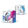 Oniverse Gaming Headset Nebula - Diva Pink (Multiplattform), Kabelgebunden, Gaming, 20 - 20000 Hz, 356 g, Headset, Cyan, Pink