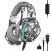 Oniverse Gaming-Headset Nebula - Urban Camo (Multiplattform), Kabelgebunden, 20 - 20000 Hz, Gaming, 356 g, Headset, Tarnmuster