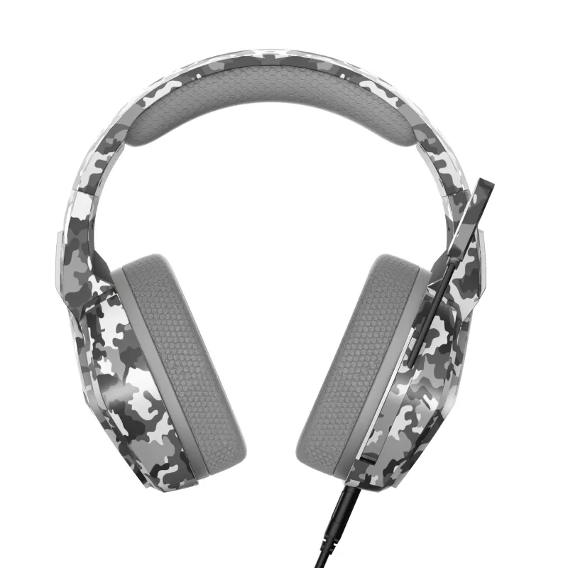 Oniverse Gaming-Headset Nebula - Urban Camo (Multiplattform), Kabelgebunden, 20 - 20000 Hz, Gaming, 356 g, Headset, Tarnmuster
