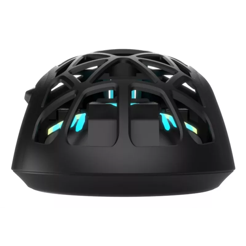 Oniverse - Kabel-Gaming-Maus Kryo - Nocta Schwarz (PC), beidhändig, optisch, USB Typ-A, 13800 DPI, Schwarz
