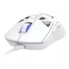 Oniverse - Kabelgebundene Gaming-Maus Kryo - Luxion White (PC), Beidhändig, Optisch, USB Typ-A, 13800 DPI, Weiß