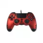 Lexip x Steelplay Slim Pack kabelgebundener Controller, Rubinrot (PC/PS4)