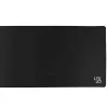 Lexip XXL Mauspad – Schwarz, Schwarz, Monochrom, Stoff, Gummi, Rutschfeste Basis, Gaming-Mauspad