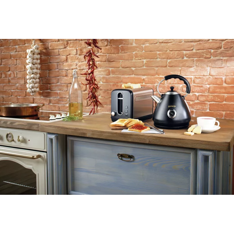 Gorenje T1100CLBK 6 2 Scheiben 1100 W Schwarz