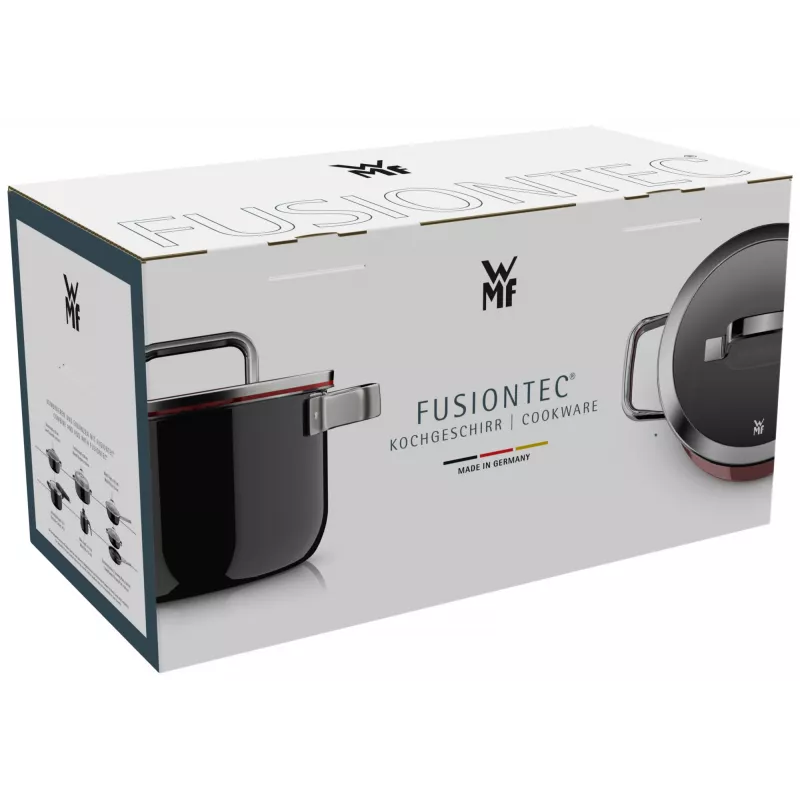 WMF Fusiontec Mineral Pro Kochgeschirr-Set, 4-teilig, Schwarz (3201114028)