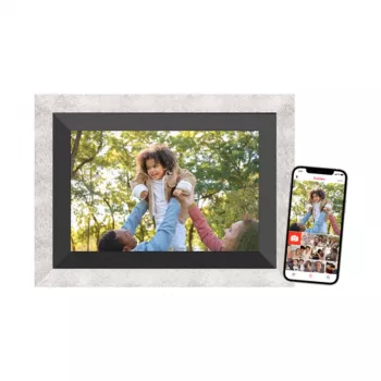 Braun DigiFrame 10B digitaler Bilderrahmen Schwarz, Grau 25,6 cm (10,1″) Touchscreen WLAN