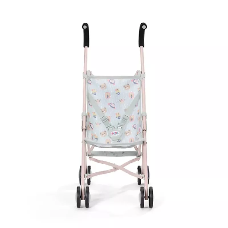 BABY born Kinderwagen mit Tasche Jungle Puppenwagen