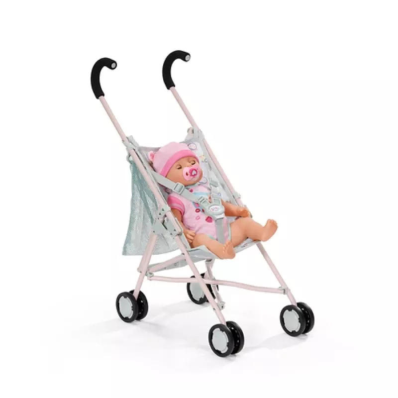 BABY born Kinderwagen mit Tasche Jungle Puppenwagen