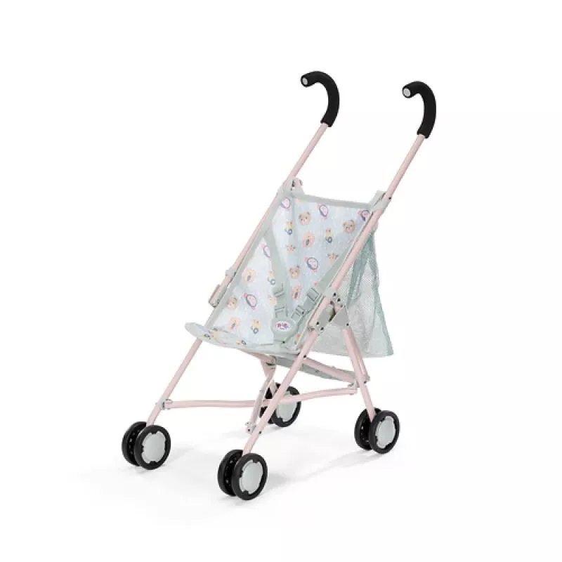 BABY born Kinderwagen mit Tasche Jungle Puppenwagen