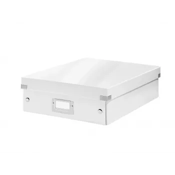 Leitz Click & Store WOW Medium Organiser Box, Weiß, Karton, 880 g