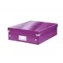 Leitz Click & Store WOW Mittlere Organizer-Box, Lila, Karton, 880 g