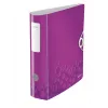 Leitz Hebelordner Active PP WOW A4/80 mm, A4, Polyfoam, Violett, 500 Blatt, 80 g/m², 8,2 cm